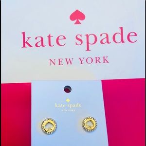 Kate Spade “Spot the Spade” Earrings